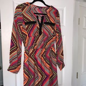 XOXO multi-color dress